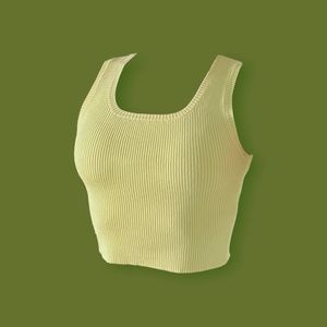 NWT Pacsun Fairy Green Sweater Tank